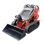 Twin-Cylinder Mini Skid Steer Loader